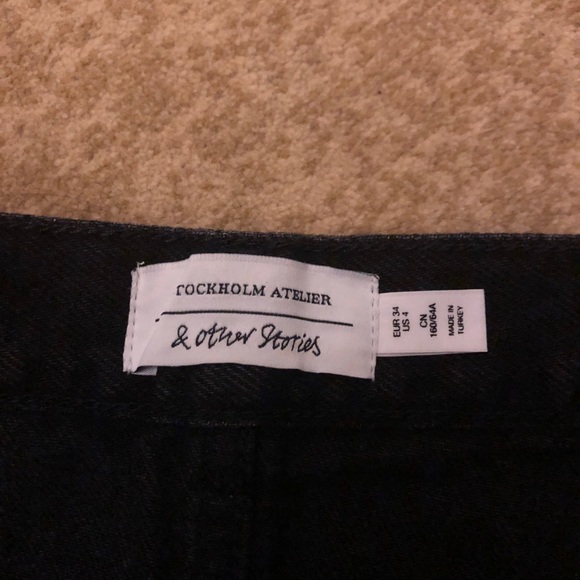 Black denim skirts - Picture 4 of 7